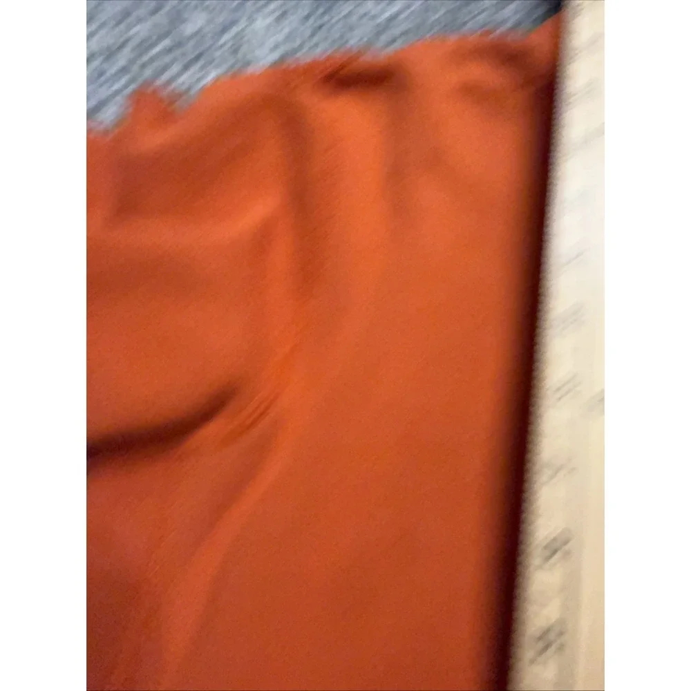 Polo Ralph Lauren Mens Orange Thermal Lined Full Zip Hoodie Sweatshirt Small